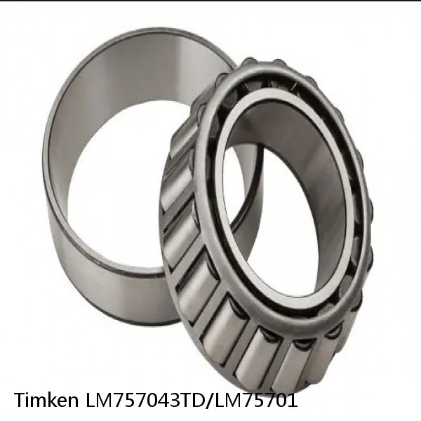 LM757043TD/LM75701 Timken Tapered Roller Bearing