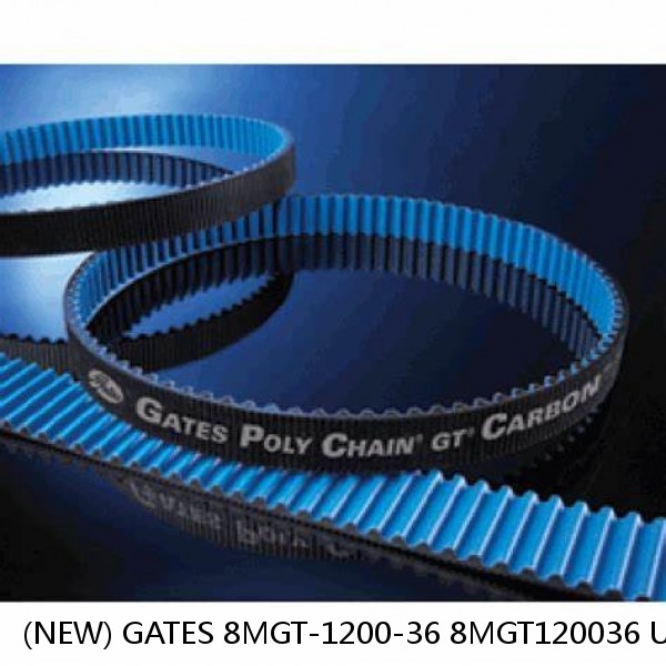 (NEW) GATES 8MGT-1200-36 8MGT120036 USA Poly Chain GT2  Carbon Belt 