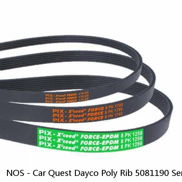 NOS - Car Quest Dayco Poly Rib 5081190 Serpentine Belt