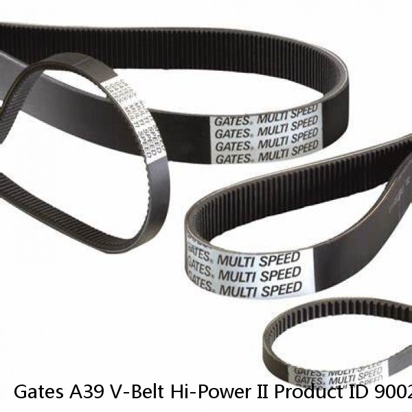 Gates A39 V-Belt Hi-Power II Product ID 9002-2039  